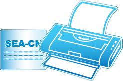 Ausdrucken des Adressaufklebers f�r den Versand Ihrer Vorlagen