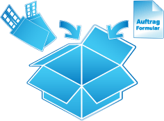 Ihre Negativfilme zusammen mit dem ausgef�llten Auftragsformular versenden